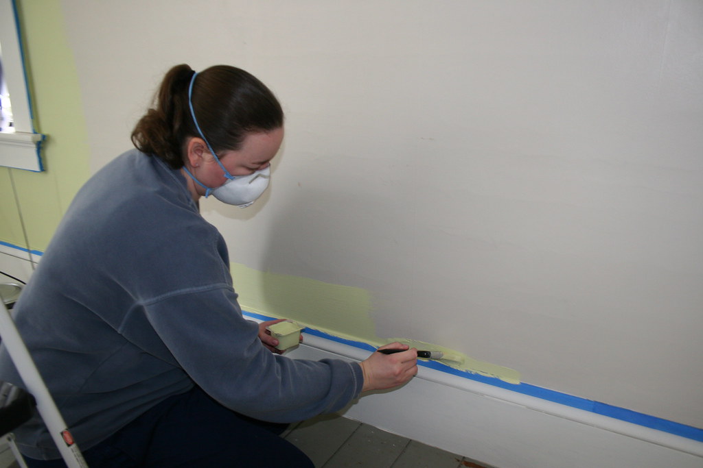 Careful masking and trim preparation